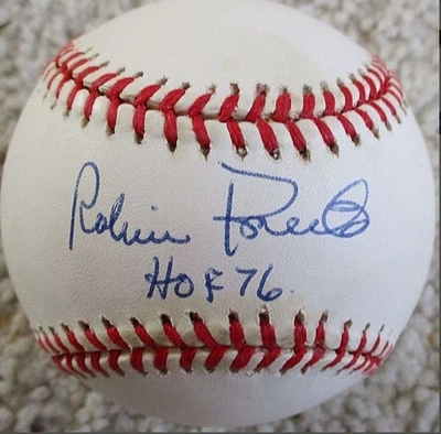 Robin Roberts Philadelphia Phillies Autographed Signed Baseball  JSA COA - Image 1 of 4