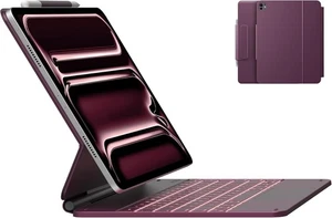 typecase Keyboard Case for iPad Pro 13-inch (M4) 2024,Magic Keyboard - Raspberry - Picture 1 of 8