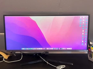 Samsung S34J550WQRXXU Moniteur LCD VA écran ultra large 34" - État incroyable - Photo 1/3