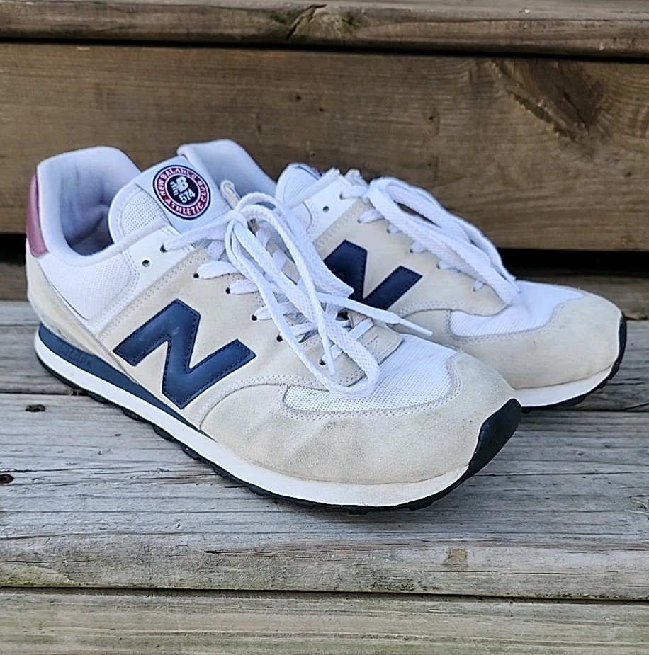 New Balance 574 White Natural Indigo for Sale | Authenticity New Balance 574 White Natural Indigo for Sale | Authenticity