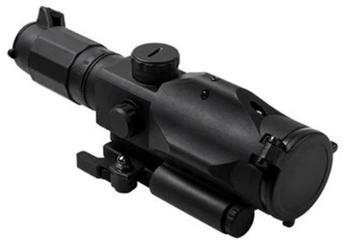 Mira para rifle NcSTAR GEN3 SRT 3X-9X blindada de goma Mil-Dot con verde: VSRTM3940GV3 Foto 1 de 4