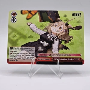 Weiss Schwarz: NIKKE - BOW-WOW PARADISE - NIK/S117-E084 CR - NM Single - Picture 1 of 3