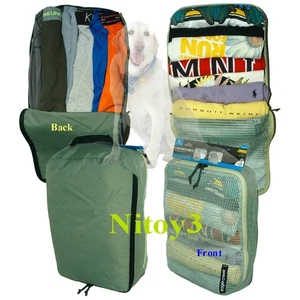Eagle Creek Pack-It® Reveal Clean and Dirty Cube - Medium, Mossy Green - Picture 1 of 1