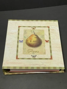 New Seasons Recipe 3 Ring Keeper Binder Fill In Pages Divider Tabs Clear Pocket - Picture 1 of 14