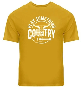 Play Something Country music Tshirt Cowgirl Shirt Western music Tee Country Song - Picture 1 of 25