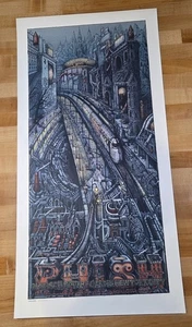 Phish Poster Madison Square Garden NYC MSG Cosmic Train NYE 2021 Welker 🔥🔥🐸🐸 - Picture 1 of 5