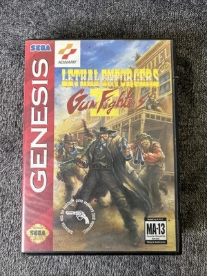 SEGA Genesis Lethal Enforcers 2 II : Gun Fighters NO MANUAL - Image 1 of 4