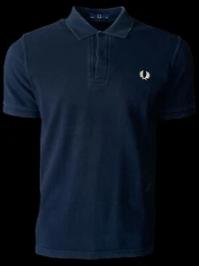 FRED PERRY Herren Casual Poloshirt England Exklusiv M3 schwarz Gr.M - Bild 1 von 6