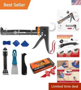 All-in-One Caulk Gun and Remover Tool Set for Effortless Sealing Projects - Picture 1 of 9
