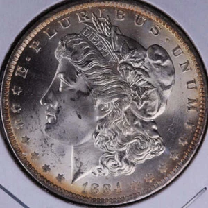 1884-O Morgan Silver Dollar, Gem Mint State Uncirculated Coin, Store #DR0282 - Picture 1 of 2