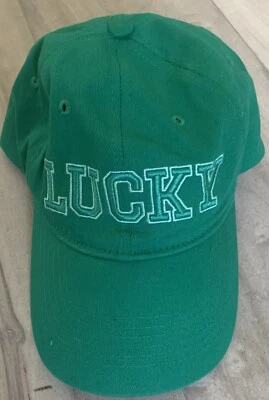Gorra de béisbol Wild Clover LUCKY verde Snapback St Paddys Patrick Foto 1 de 4