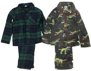 Boy’s Pajama Sets Old Navy & Chill Chasers Pants, Shirts Size XS 4-5 Lot Of 2 - Picture 1 of 21