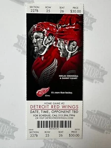 2013 Minnesota Wild at Detroit Red Wings Ticket 1/25/13 Datsyuk 1G 2A - Picture 1 of 1