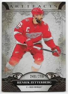 20/21 UD ARTIFACTS LEGENDS COPPER PARALLEL #148 Henrik Zetterberg #248/299 - Picture 1 of 1