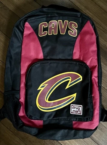 Cleveland Cavaliers Backpack Wine and Blue Cavs Drug Mart Cover