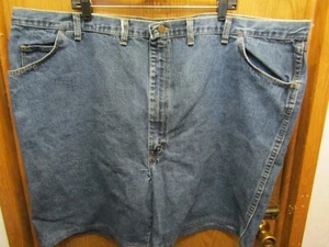 PANTALONCINO JEANS UOMO WRANGLER ROBUSTO BLU TAGLIA 50 CUCITURA INTERNA 7" - Foto 1 di 4