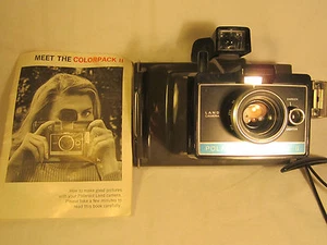 Camera POLAROID Colorpack II LAND CAMERA with Manual [Y6] - Picture 1 of 4