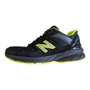 New Balance 990 V5 Trainers 990V5 Black Volt UK 6.5 - Picture 1 of 12