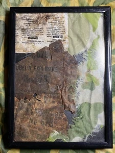 US WW2 WWII 82nd Airborne Relics Framed Paratrooper Lot Collectables Para Rare - Imagen 1 de 2