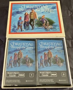 Christmas Through The Years - Reader's Digest Box Cassette Set Double Length EX - Picture 1 of 3