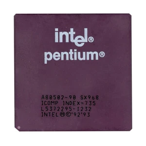 Intel Pentium SX968 A80502-90 90MHz Socket 7 - Picture 1 of 2