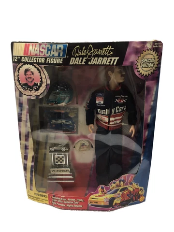 Dale Jarrett 1997 NASCAR Special Edition 12" Collector Figure, Accessories 55042 Cover