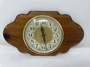 Reloj de pared vintage madera 3 manecillas - PROBADO - FUNCIONA - - Imagen 1 de 12
