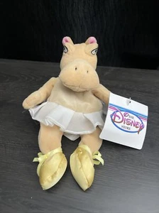 Disney Fantasia Hippo PLUSH Bean Bag Disney Store Exclusive Antique - Picture 1 of 4