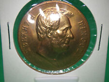 Abraham Lincoln Inaugurated President 1861 Assassinated 1865 Coin Token Medal