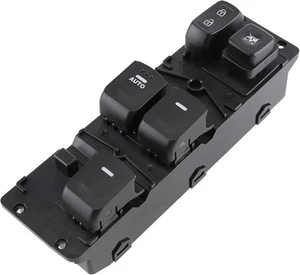 Front Left Driver Door Power Window Switch 935702V000 for 2012-2017 Veloster - Picture 1 of 6