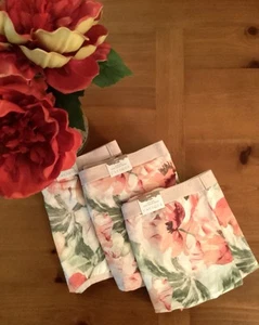 Lane Bryant CACIQUE Cotton Panty 22/24 Full Brief Lot 3 Coral White Green Floral - Picture 1 of 6