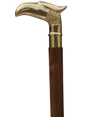 Eagle Walking Stick Decorative Cane Walking Stick for Men and Women Wooden Ca... - Image 1 of 4