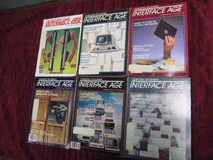 Vintage Interface Age Magazine July-December 1982 - Lot of 6 - Picture 1 of 8