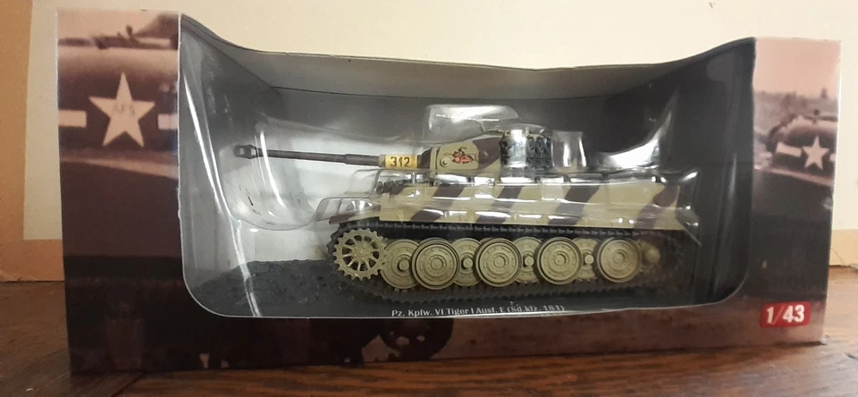 Altaya 1/43 , Collection Char de Combat  ,  PZ.KPFW. VI TIGER SD.KFZ.181 - Photo 1/1