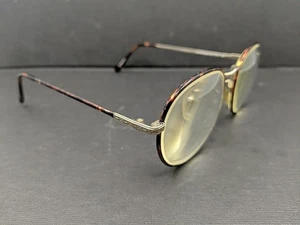 Vintage NOS Runde Bernstein Schildpatt Braun St. Moritz Brille 51-19-145 - Bild 1 von 7