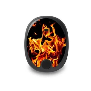 Aufkleber / Eversense XL Sticker - Flames | Diasticker® - Picture 1 of 1