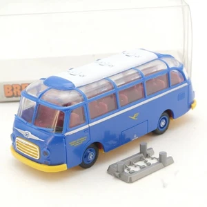 NEU* BREKINA Setra S 6 Bus blau Lufthansa Panoramabus 1:87 HO *NEU OVP - Bild 1 von 3