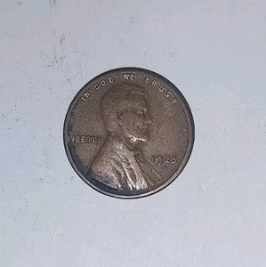 1925 S San Francisco Lincoln Wheat Cent/Penny - Circulated - Picture 1 of 2