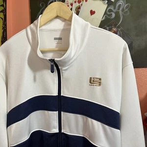 Nike Jacket Mens XXL White Lebron James Tracksuit Track Top Basketball LBJ - Picture 1 of 4