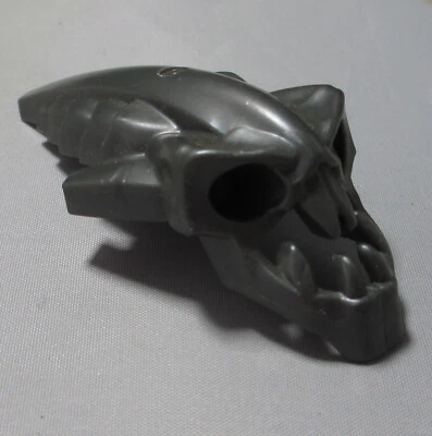 Lego 57551 Bionicle Head Barraki Takadox Takanuva Warrior 8699 Pearl Dark Gray - Image 1 of 4