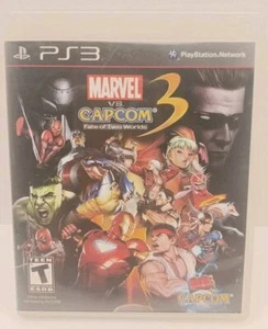 Marvel vs. Capcom 3: Fate of Two Worlds PlayStation 3 PS3 completo CIB con manuale - Foto 1 di 3