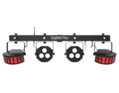 CHAUVET DJ GigBAR Flex 3 en 1 LED Derby Luz y Sistema de Iluminación Par Foto 1 de 3