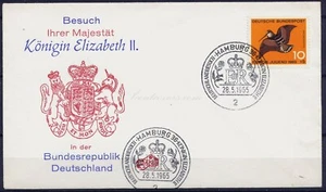 Cover Germany West, 1965. Hamburg. Besuch Ihrer Majestat Konigin Elizabeth II E - Picture 1 of 3
