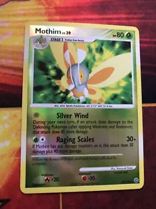 Pokemon Card Mothim LV.39 Secret Wonders 33/132 EXCELLENT Cond Reverse Holo Rare - Picture 1 of 4
