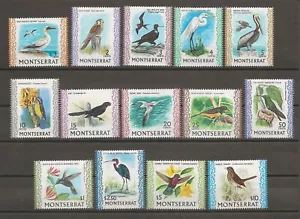 MONTSERRAT 1970/74 SG 242/254c MNH - Picture 1 of 2