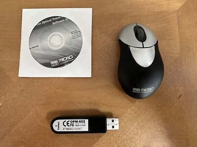 Micro wireless OPM-602 Optical Mouse - Image 1 of 3
