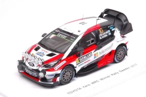 Toyota Yaris WRC Winner Rally Sweden 2017 Latvala - Spark 1/43 S5165 No Ixo BBR - Foto 1 di 3