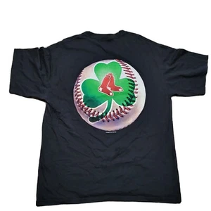 Lee Sports Red Sox Graphic T Shirt 2007 MLB Baseball Shamrock Tee Sz XL Vintage - Picture 1 of 8