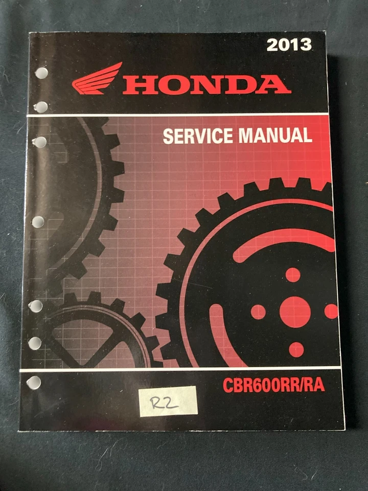 MANUAL DE SERVIÇO HONDA 2013 CBR600RR/RA CBR600 RR RA FABRICANTE DE EQUIPAMENTO ORIGINAL - Imagem 1 de 1