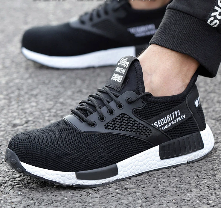 Safety Shoes Men Trainers Women Lightweight Ultra On Steel Toe Cap Work Shoes - Image 1 of 4